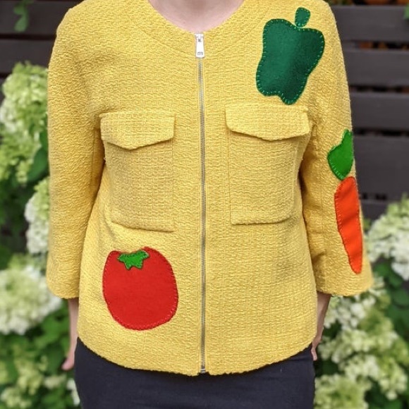 The Nanny inspired yellow veggie blazer - Picture 5 of 5